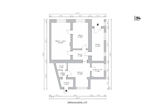 Pronájem rodinného domu, Mohelno, 195 m2