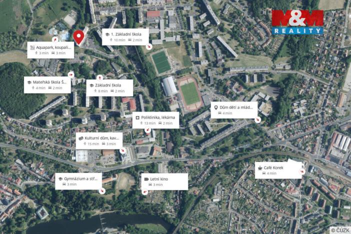 Prodej bytu 4+1, Klášterec nad Ohří, Topolová, 75 m2