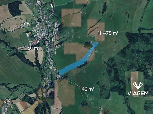 Prodej podílu pole, Andělská Hora, 3188 m2