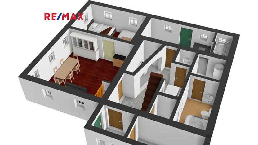 Prodej chalupy, Polevsko, 185 m2