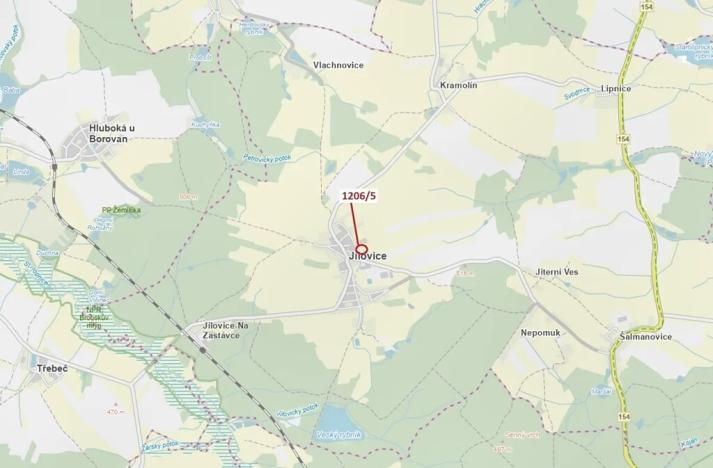 Dražba zahrady, Jílovice, 95 m2