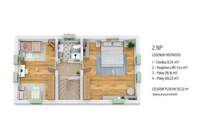 Prodej rodinného domu, Liberk, 106 m2