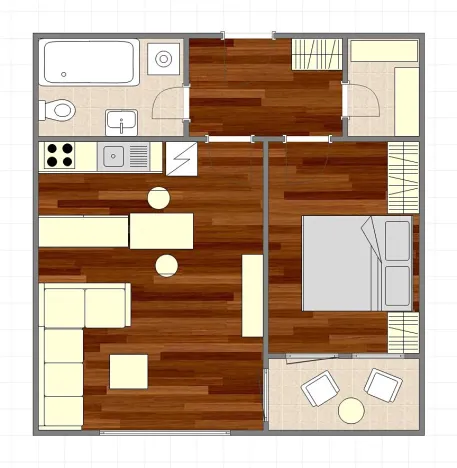 Prodej bytu 2+kk, Praha - Kyje, Farkašova, 48 m2