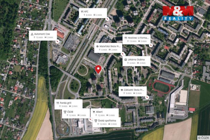 Prodej bytu 3+1, Ostrava - Dubina, Milana Fialy, 73 m2