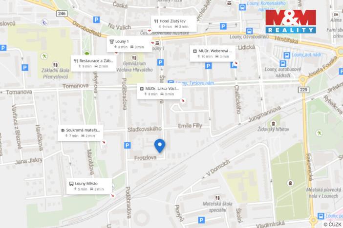 Prodej bytu 3+kk, Louny, Štefánikova, 70 m2