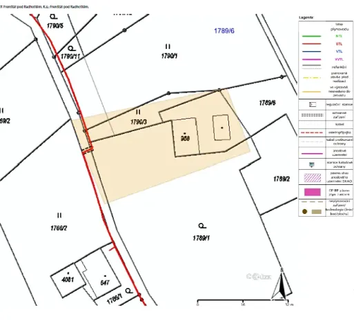 Prodej pozemku pro bydlení, Frenštát pod Radhoštěm, 2500 m2