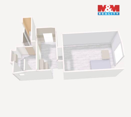 Prodej bytu 1+kk, Praha - Žižkov, Hartigova, 29 m2