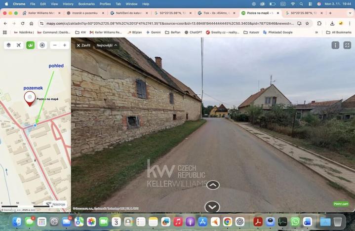 Prodej pozemku, Postoloprty, 3500 m2