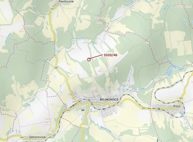 Dražba pole, Bojkovice, 94 m2