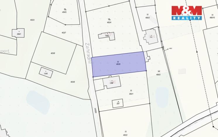 Prodej pozemku pro bydlení, Krásná Lípa, 1355 m2