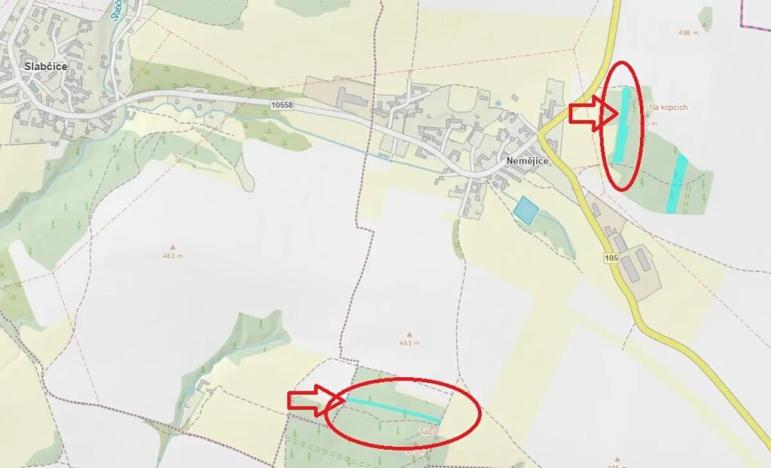 Prodej pozemku, Slabčice, 9236 m2