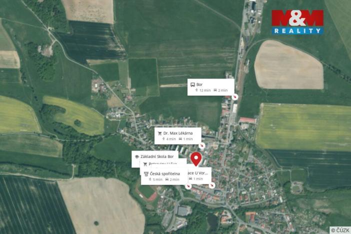 Prodej bytu 3+1, Bor, Borská, 60 m2