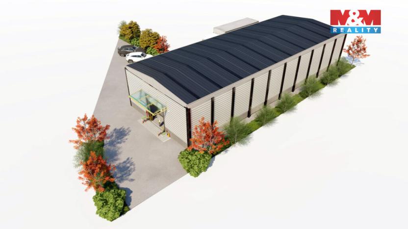 Pronájem skladu, Horní Bříza, 283 m2
