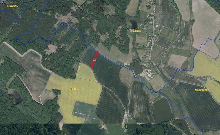 Prodej pole, Ujkovice, 1374 m2