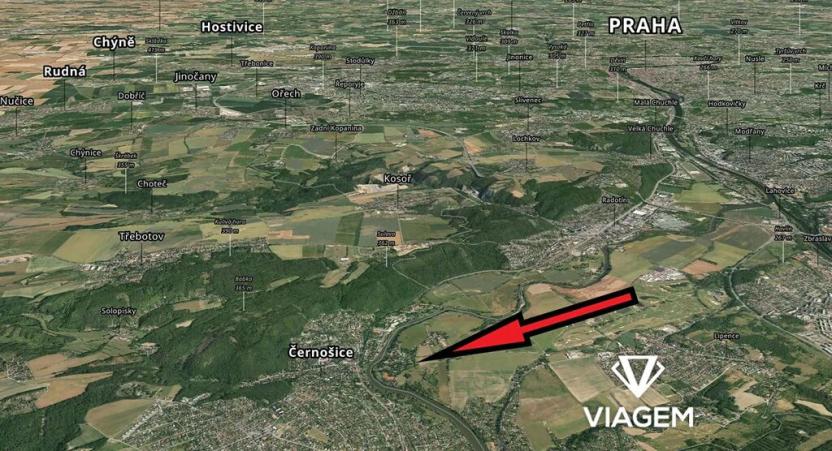 Prodej zahrady, Praha - Lipence, 11113 m2