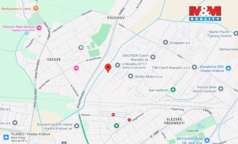 Prodej garáže, Hradec Králové - Pouchov, 20 m2