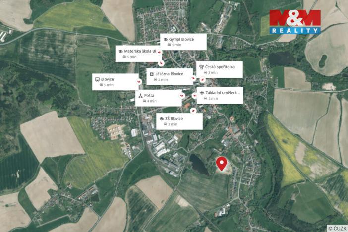 Prodej pozemku pro bydlení, Blovice - Hradiště, 812 m2