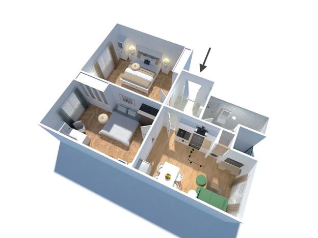 Prodej bytu 2+1, Praha - Libeň, Drahobejlova, 65 m2