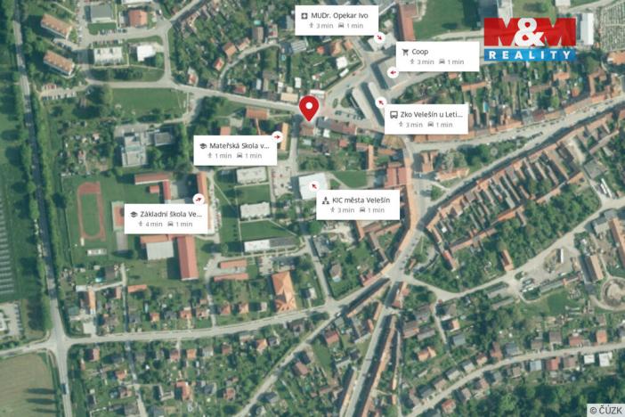 Pronájem bytu 2+1, Velešín, Družstevní, 76 m2