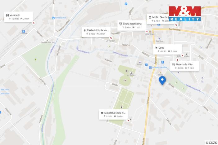 Prodej bytu 2+1, Vamberk, Jůnova, 57 m2