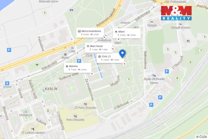 Prodej bytu 3+1, Praha - Karlín, Molákova, 64 m2