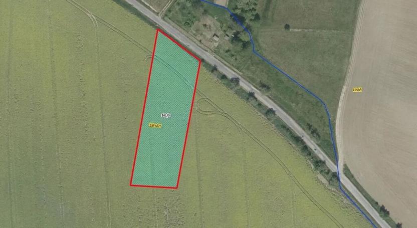 Prodej pole, Zelenecká Lhota, 4126 m2