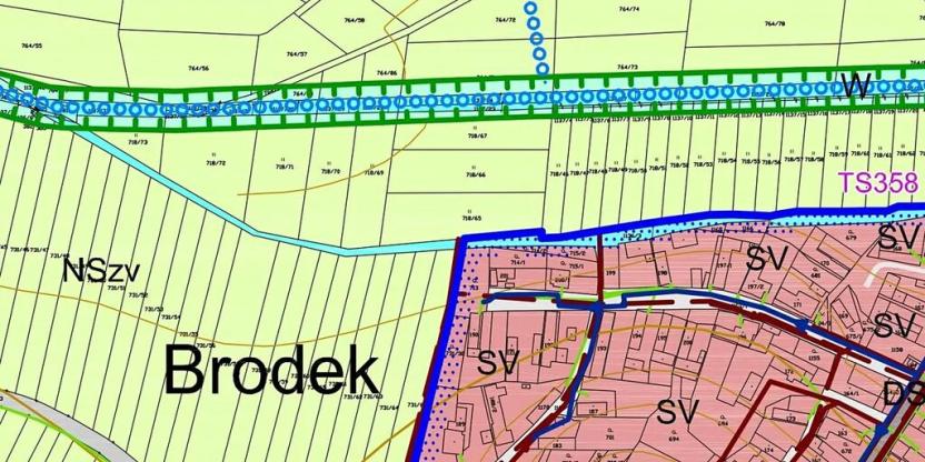 Prodej zahrady, Dětenice, 1392 m2