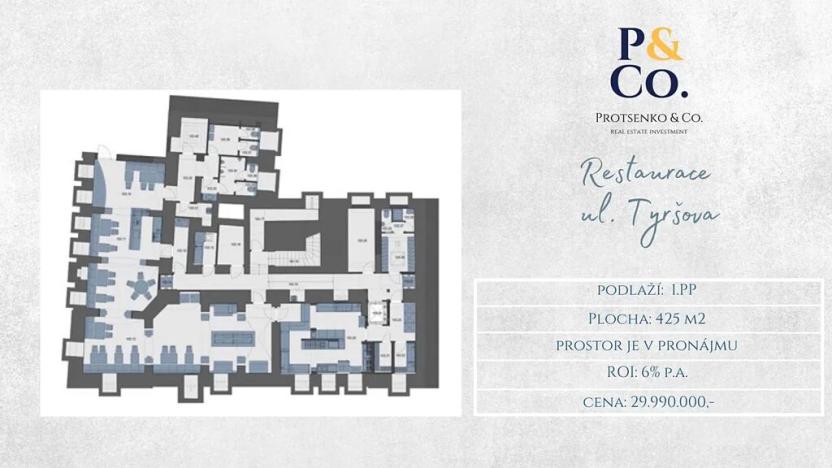 Prodej činžovního domu, Praha - Nové Město, Tyršova, 655 m2