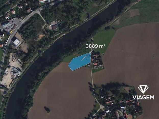 Prodej pole, Praha - Lipence, 3889 m2