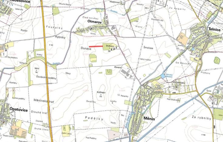 Prodej pole, Měnín, 5746 m2