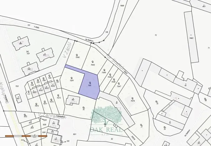 Prodej pozemku pro bydlení, Tursko, 654 m2