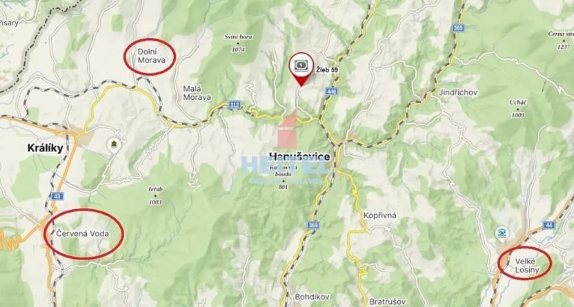 Prodej rodinného domu, Hanušovice, 400 m2