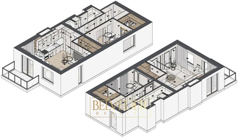 Prodej bytu 2+kk, Teplice, Albrechtova, 70 m2