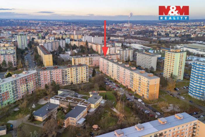 Pronájem bytu 2+kk, Plzeň - Doudlevce, Luďka Pika, 36 m2