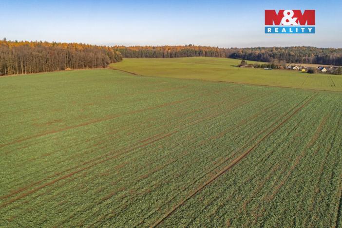 Prodej pole, Zemětice, 3590 m2