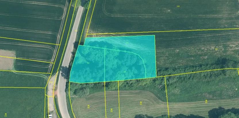 Prodej pole, Albrechtice nad Vltavou, 5255 m2