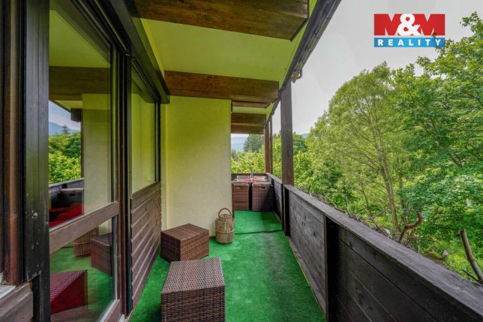 Pronájem bytu 2+kk, Železná Ruda - Alžbětín, 53 m2