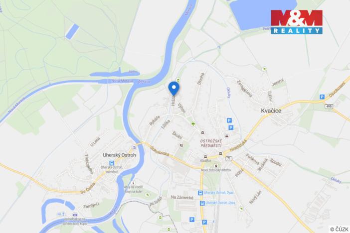 Prodej rodinného domu, Uherský Ostroh - Ostrožské Předměstí, Hráza, 120 m2