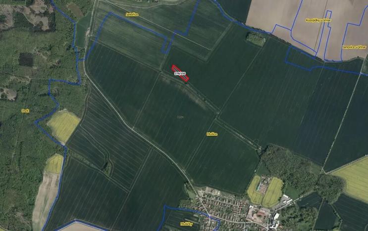 Prodej pole, Hlušice, 4486 m2