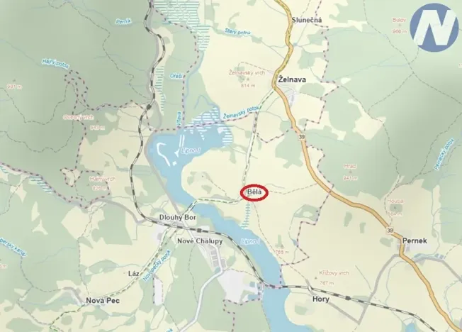 Prodej pozemku, Nová Pec, 33053 m2