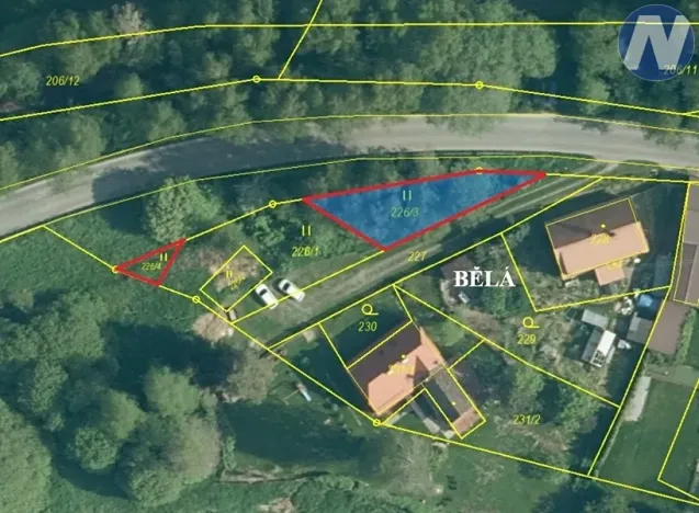 Prodej pozemku, Nová Pec, 258 m2