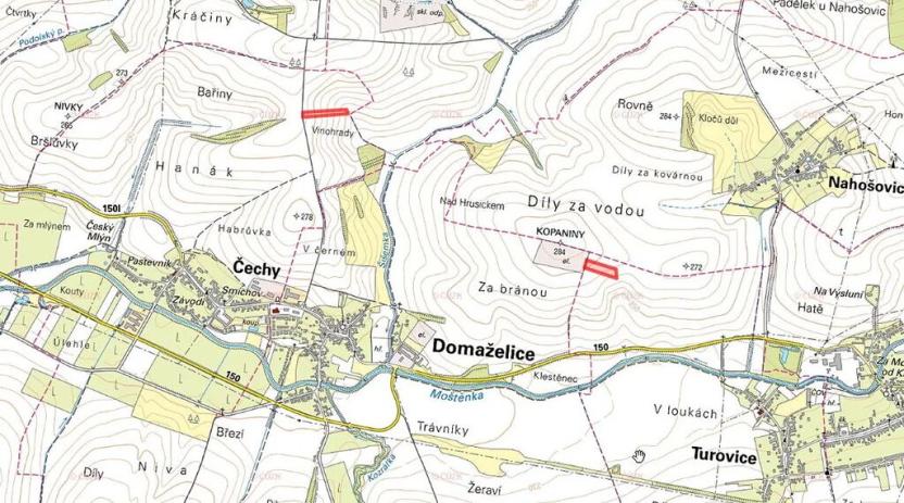 Prodej pole, Turovice, 7608 m2