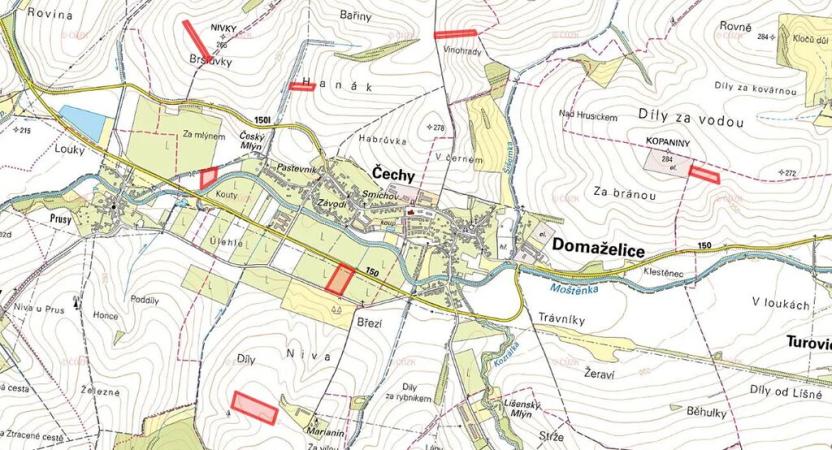 Prodej pole, Čechy, 41619 m2