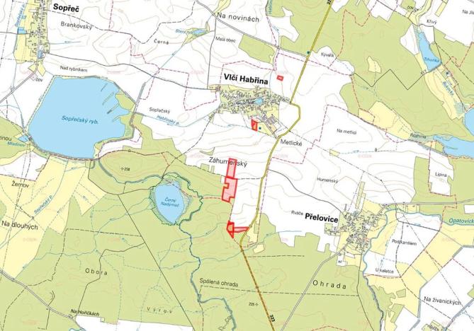 Prodej pole, Vlčí Habřina, 19647 m2