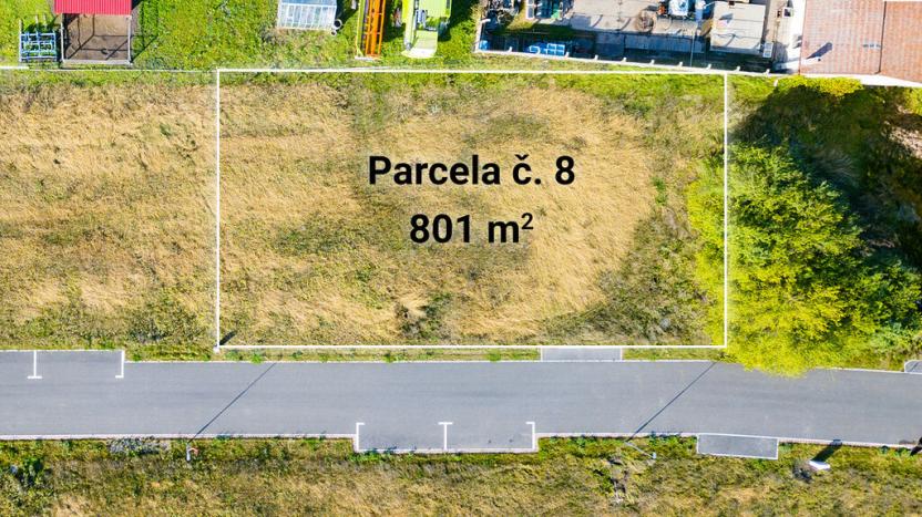 Prodej pozemku, Nedomice, 801 m2