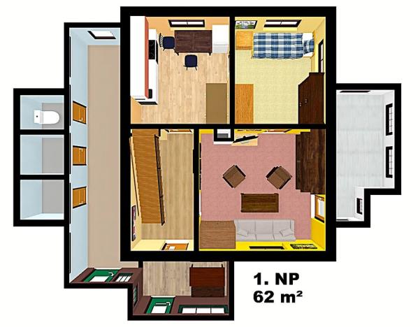 Prodej chalupy, Vrané nad Vltavou, Nad Statkem, 105 m2