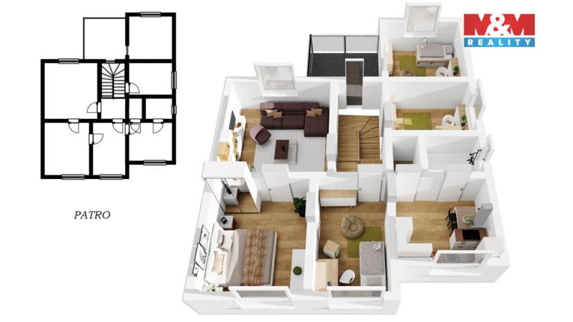 Prodej rodinného domu, Česká Třebová, Bří Hubálků, 185 m2