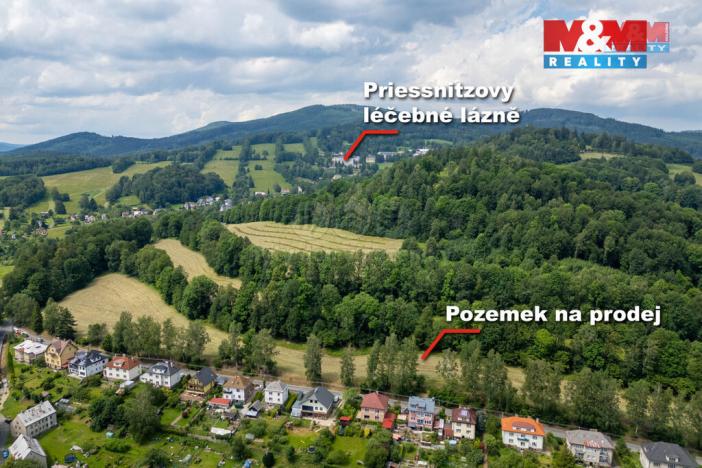 Prodej pozemku pro bydlení, Jeseník, Thámova, 1247 m2