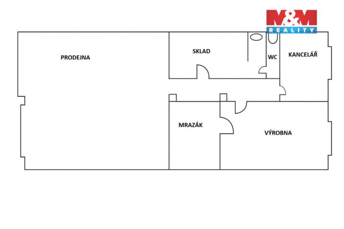 Pronájem obchodního prostoru, Praha - Břevnov, Bělohorská, 103 m2