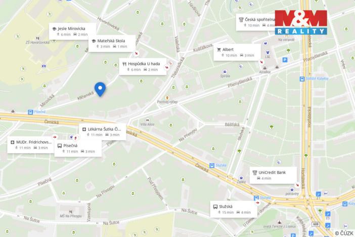 Prodej bytu 3+1, Praha - Kobylisy, Klíčanská, 76 m2